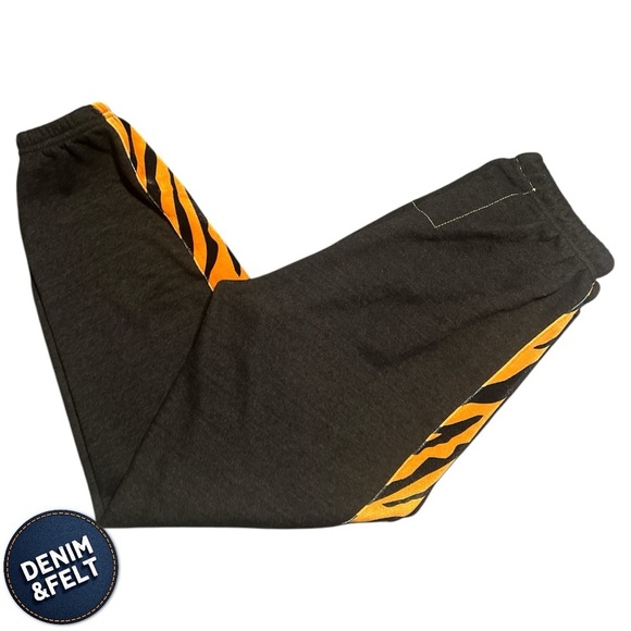 Aviator Nation Unisex TIGER STRIPE SWEATPANTS | BLACK/TIGER | EUC!! 🔥🖤 - Picture 11 of 16